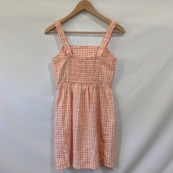 Retro 90's Style Arizona Jean Co. 100% Cotton Flannel Dress Size Small - Picture 4 of 9